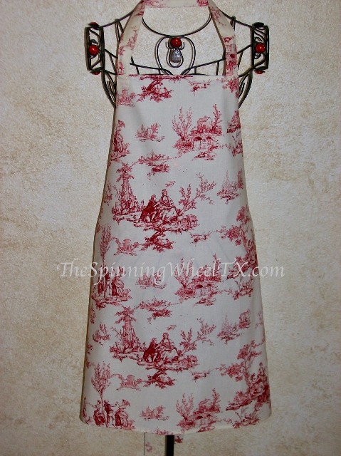 Red Toile Apron.jpg